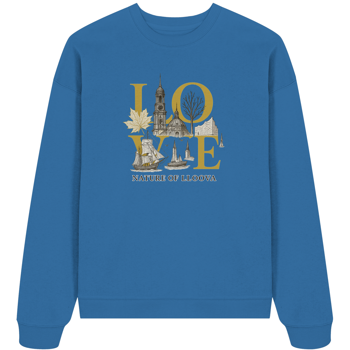 Fair produziertes Oversize Sweatshirt aus Bio-Baumwolle