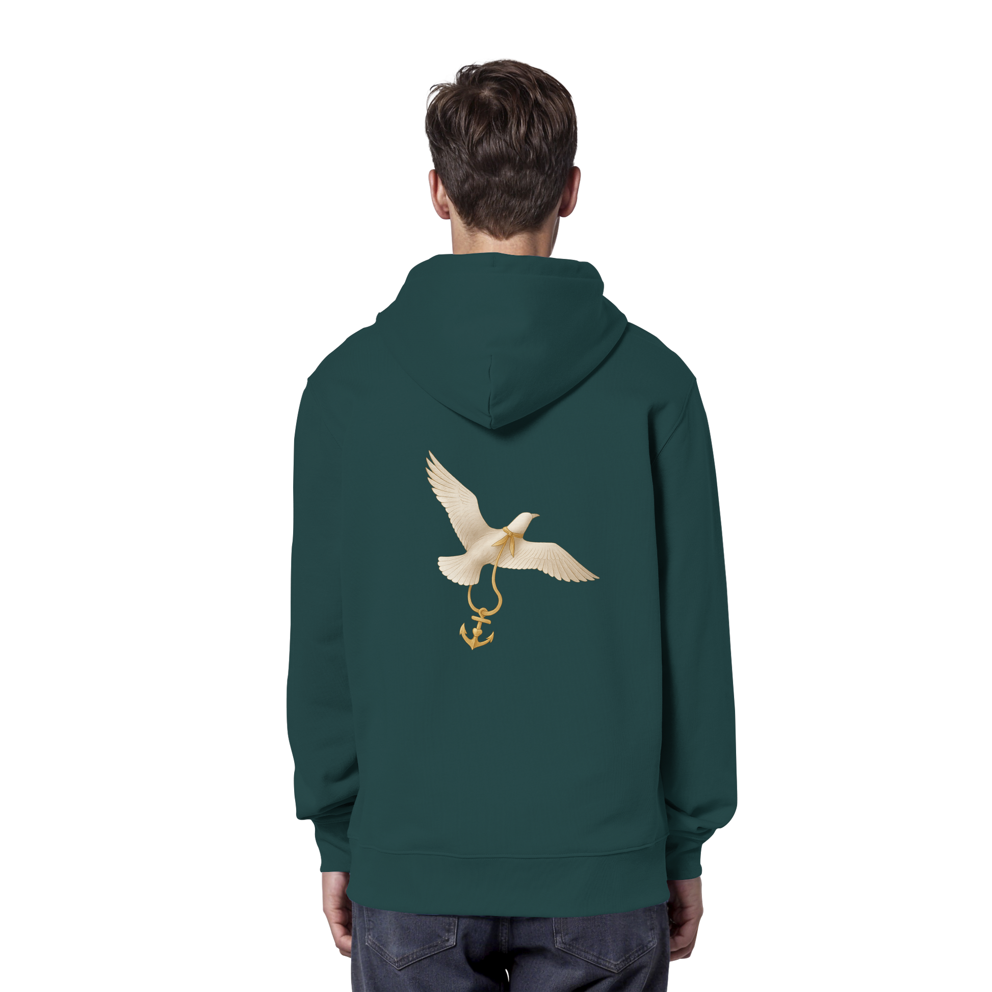 Rückenwind Damen Hoodie mit maritimer Attitüde