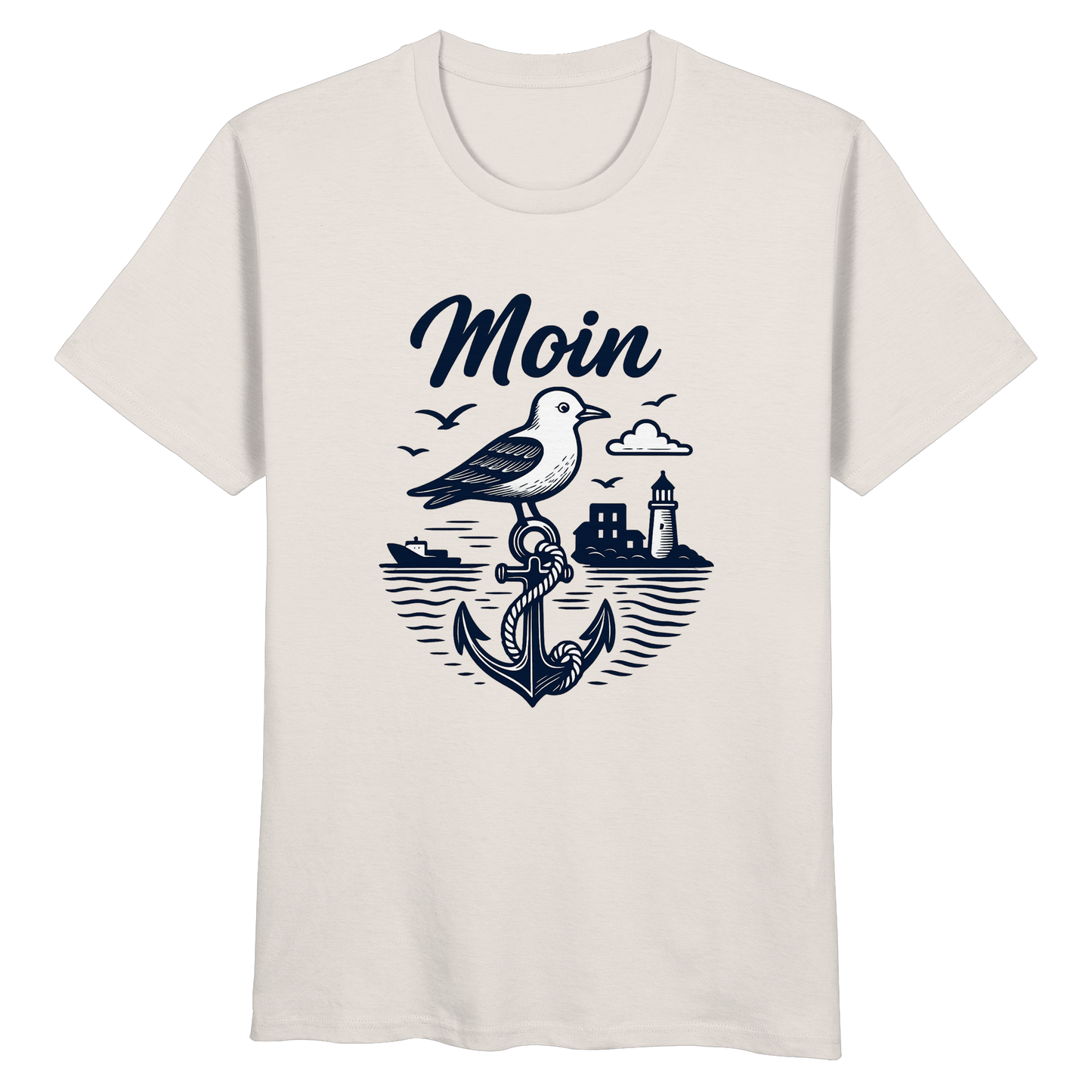 Streetstyle mit nordischer Leichtigkeit – LLOOVA
Model am Hafen trägt Ankerplatz Shirt
Bio T-Shirt für Alltag, Stadt & Reise