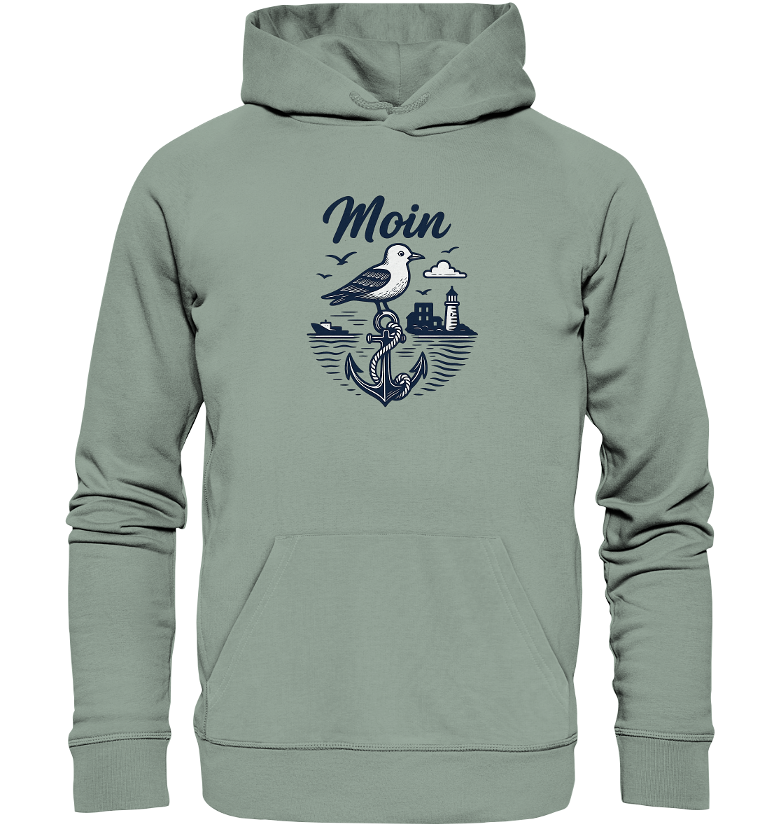 Heimathafen Küstendeich – Bio-Hoodie