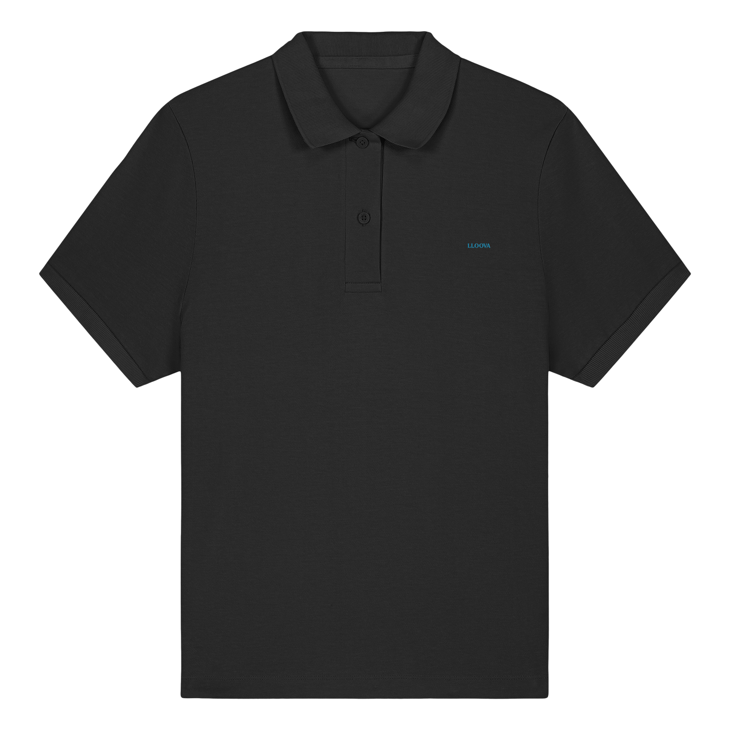 LLOOVA Pure - Damen Bio-Poloshirt mit tailliertem Schnitt