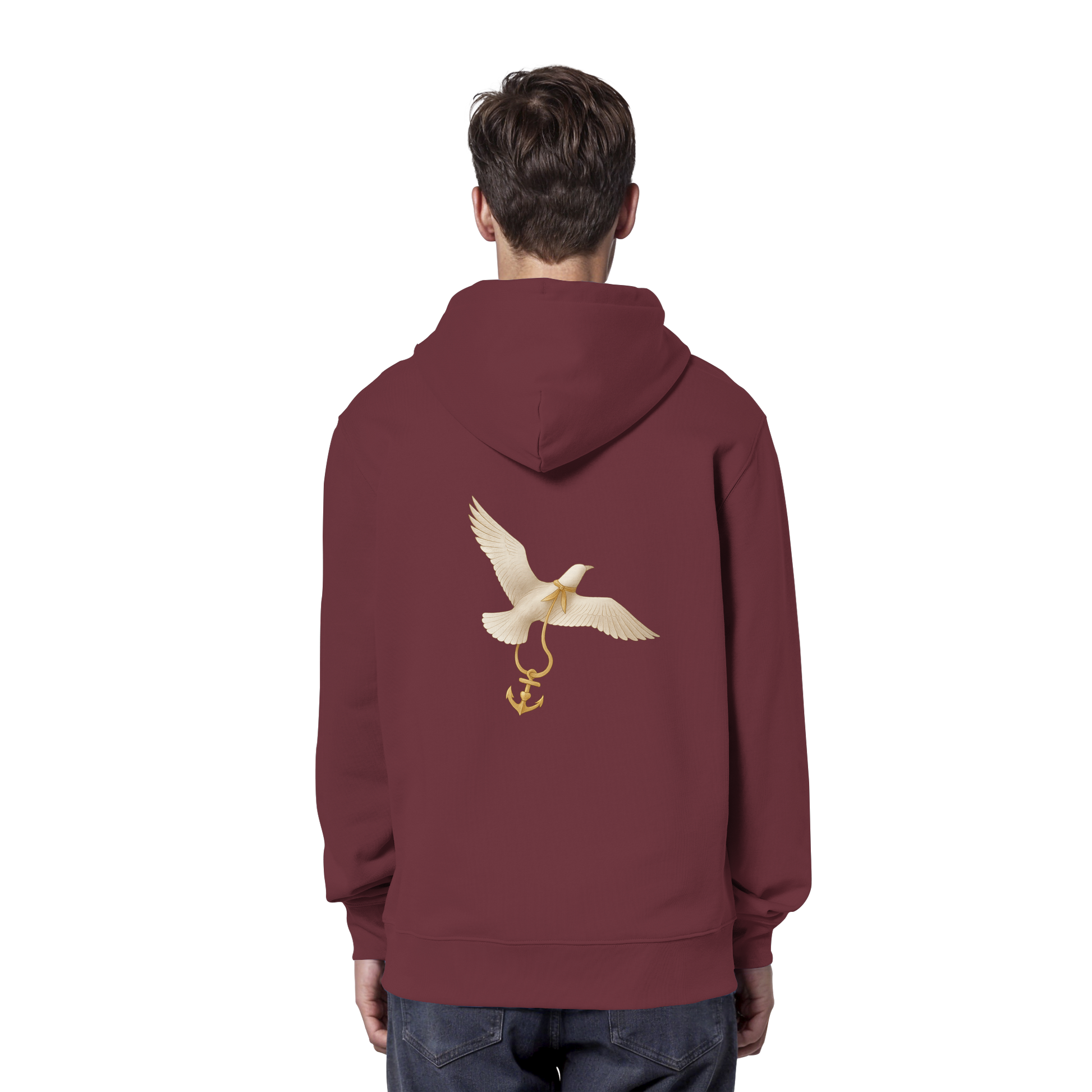 Damen Hoodie Rückenwind mit nordischem Flair

