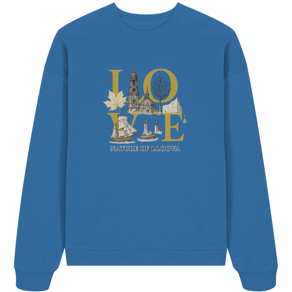 Fair produziertes Oversize Sweatshirt aus Bio-Baumwolle

