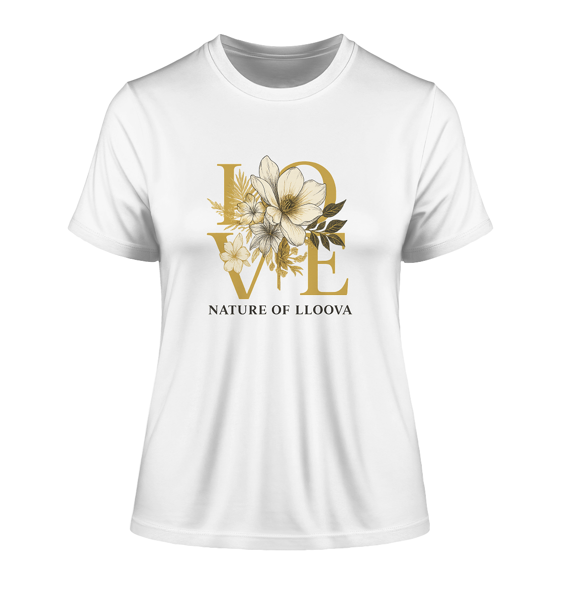 Figurbetontes Bio-Shirt für Damen – Elbwiese Kollektion

