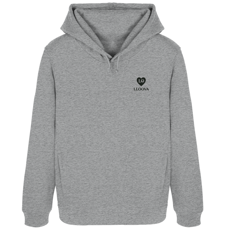 LLOOVA TRUST OPS Delta Organic Women’s Hoodie

Sustainable women’s hoodie in soft grey

Fair fashion hoodie with solidarity message

Organic cotton hoodie for women with side pockets

Detail of single jersey-lined hood and matching drawstring

Women’s hoodie with brushed inside and soft finish

Delta Hoodie supporting Hamburg Rescue Dog Squadron

Eco-friendly women’s hoodie with statement

Stylish and ethical hoodie for everyday wear

Delta Women’s Hoodie – trust, warmth, and responsibility

