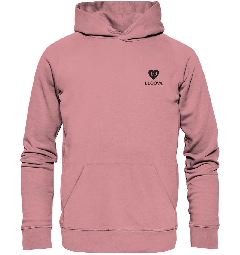 LLOOVA TRUST OPS Echo Organic Hoodie

Unisex sustainable hoodie with solidarity statement

Soft eco-friendly hoodie with kangaroo pocket

Ethical hoodie in organic cotton and recycled polyester

Close-up of herringbone neckband and flat drawstring

Stylish hoodie supporting Hamburg Rescue Dog Squadron

Front view of Echo hoodie – trust and warmth

Back view of Echo hoodie – sustainable & fair

Hoodie detail: Flatlock seams & embroidered eyelets

Everyday unisex hoodie – Echo by LLOOVA


