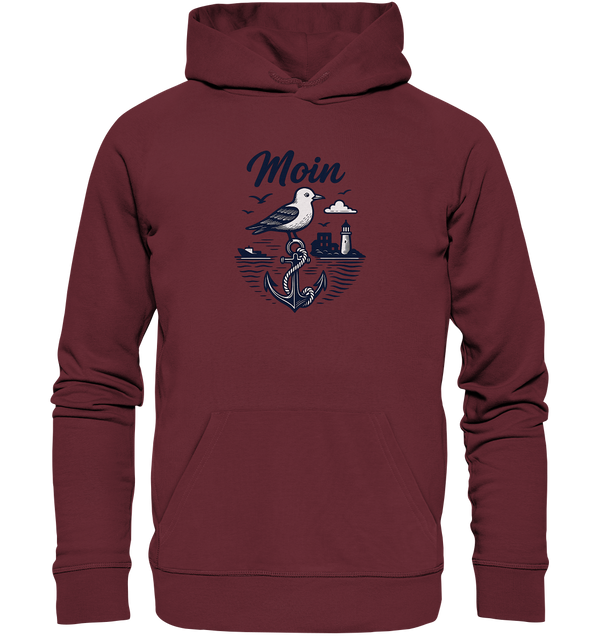 LLOOVA nachhaltiger Bio-Hoodie im nordischen Stil

