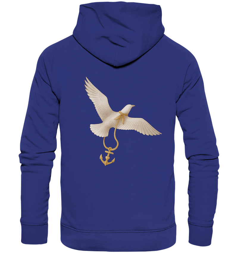 Maritimes Sweatshirt mit Kapuze für Frauen

