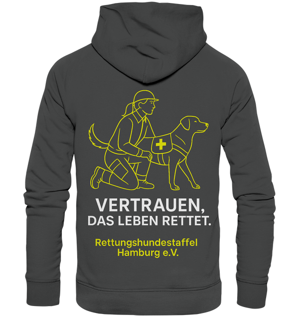 Organic Cotton Hoodie Pullover with Kangaroo Pocket