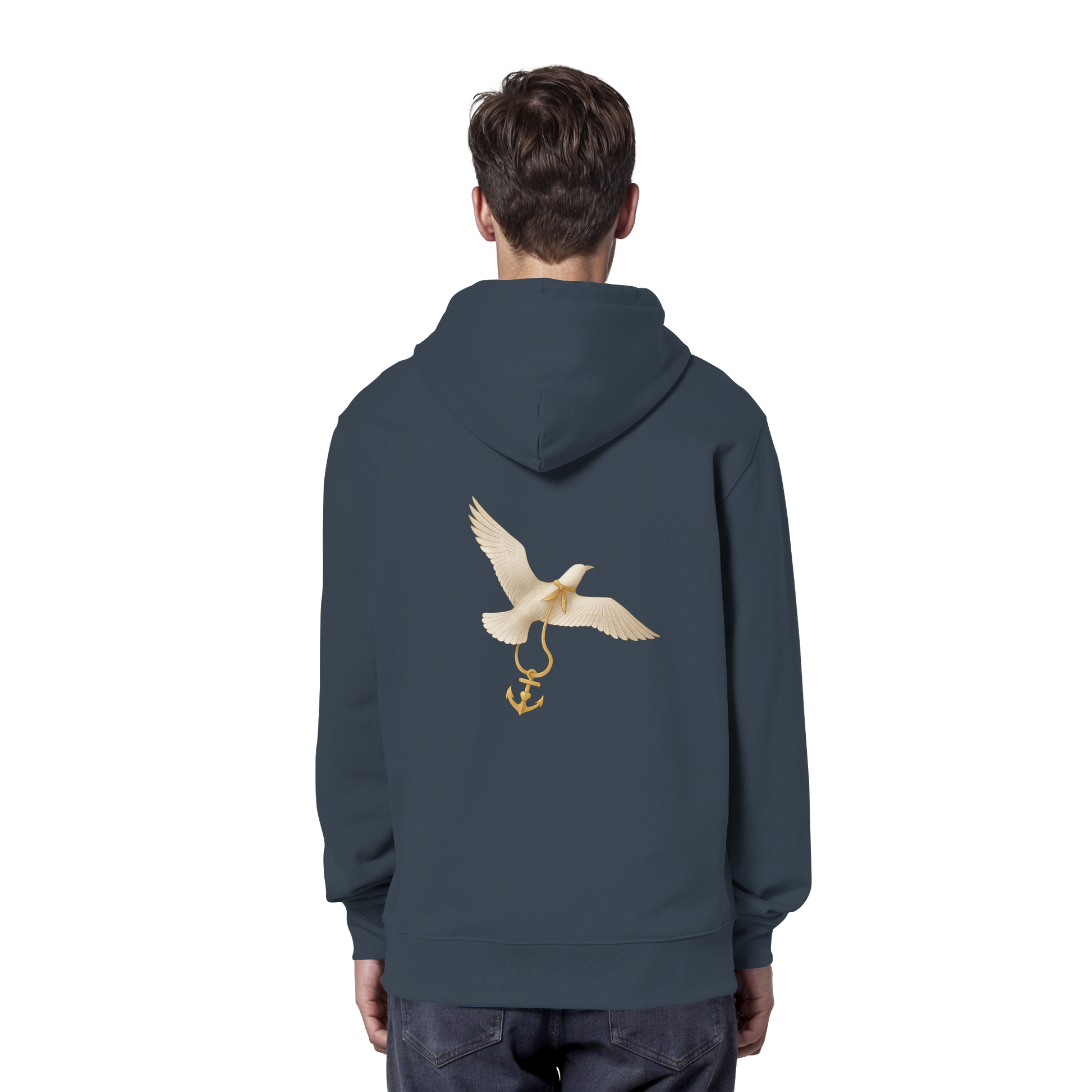 Rückenwind Bio-Baumwolle Kapuzenpullover

