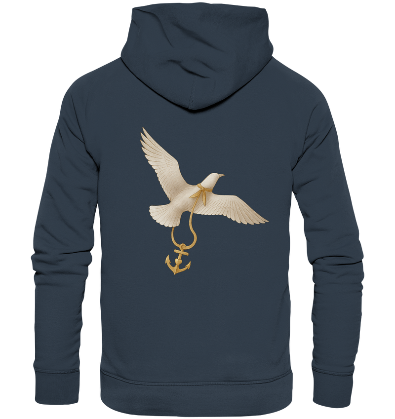 Rückenwind Damen Hoodie mit MOIN MOIN-Schriftzug

