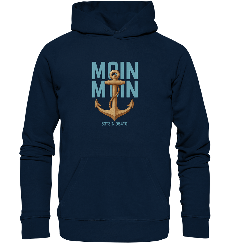 Rückenwind Damen Kapuzenpullover maritim

