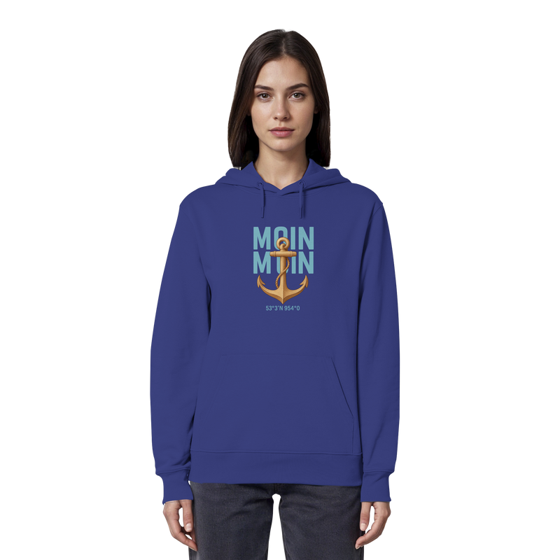 Rückenwind Hoodie mit angerauter Innenseite

