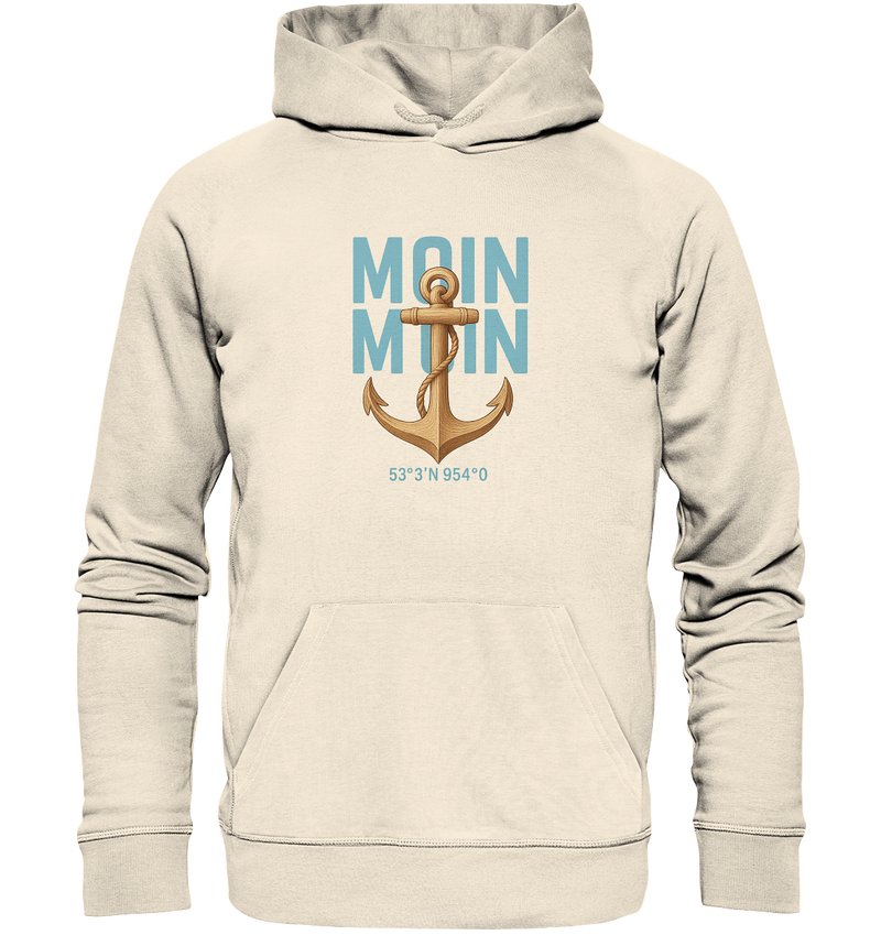 Rückenwind Hoodie mit doppelter Kapuze

