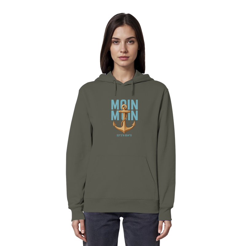 Rückenwind Hoodie mit kuscheliger Innenseite

Rückenwind Damen Hoodie mit maritimer Attitüde

Rückenwind Bio Hoodie für Frauen aus Hamburg

Hoodie Rückenwind mit maritimen Details

