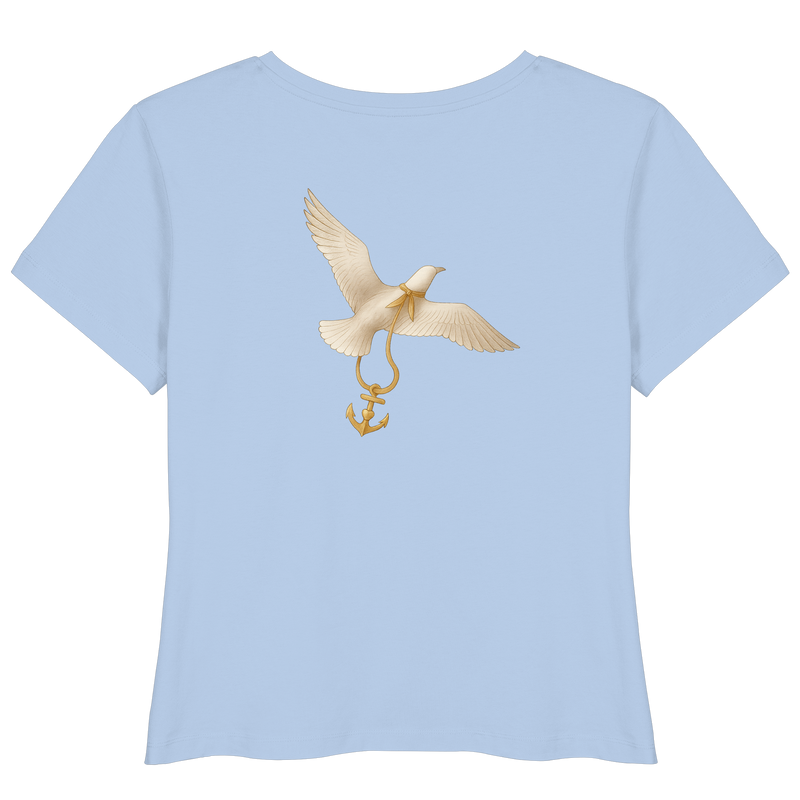 Rückenwind Women's T-shirt for Northern Lights & Free Spirits

Sustainable T-shirt Rückenwind with a sea & freedom feeling