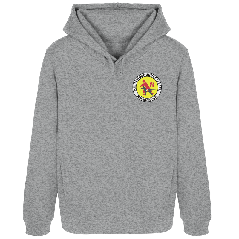 Rettungshundestaffel Damen Bio Hoodie – Vorderansicht

Nachhaltiger Damen Hoodie mit Kapuze & Taschen

LLOOVA Charity Hoodie aus Bio-Baumwolle & Recyclingmaterial

Rückansicht des Damen Hoodies mit klaren Linien

Detail: Kordelzug & angerautes Innenfutter

Hoodie mit Haltung – inspiriert von der Rettungshundestaffel

Fair & nachhaltig produzierter Hoodie für Frauen

