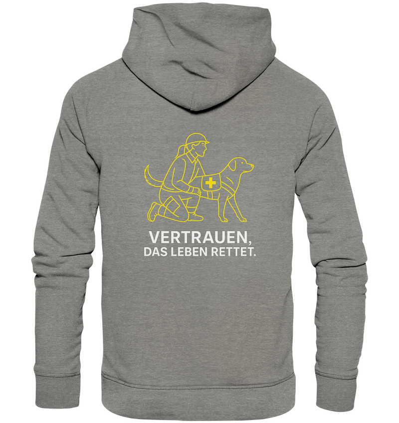 Sustainable hoodie with elegant metal details