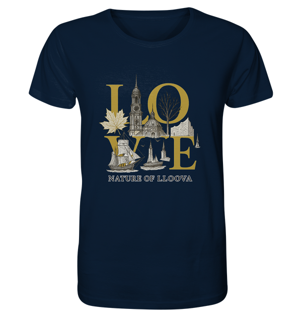 Urbanes T-Shirt aus 100 % Bio-Baumwolle

