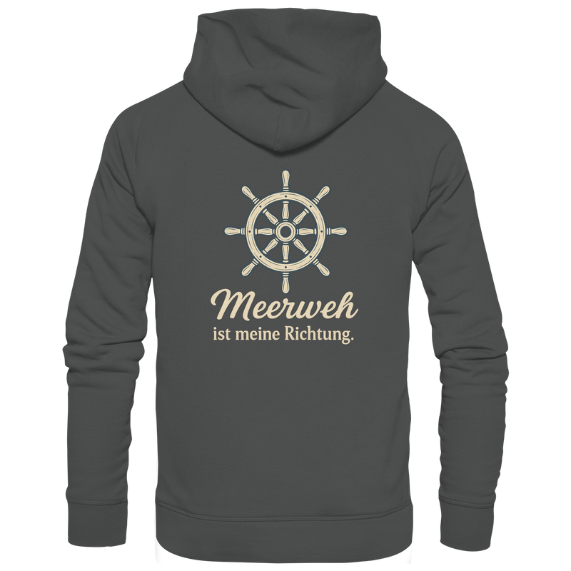 Moin Ahoi – Küstengruß Edition – Organic Fashion Hoodie