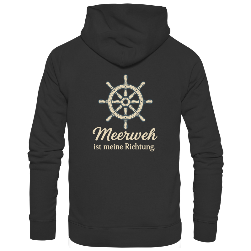 Moin Ahoi – Küstengruß Edition – Organic Fashion Hoodie