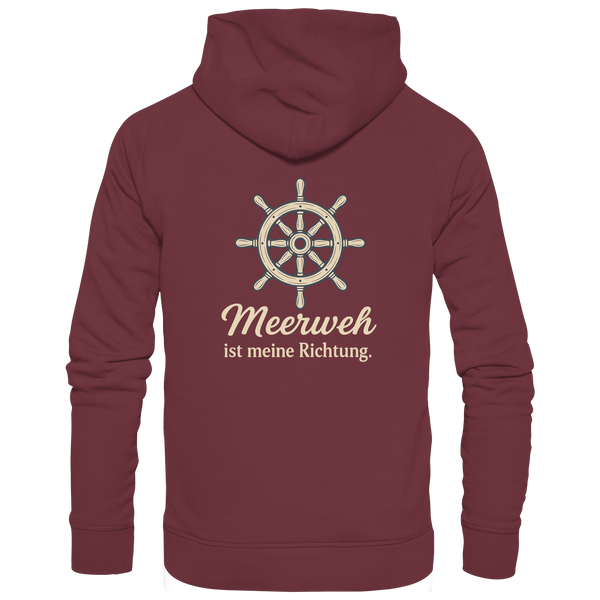 Moin Ahoi – Küstengruß Edition – Organic Fashion Hoodie