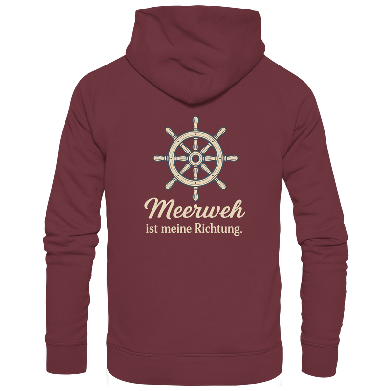 Moin Ahoi – Küstengruß Edition – Organic Fashion Hoodie