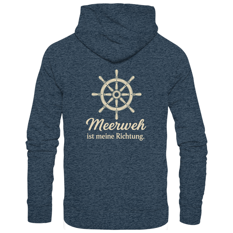 Moin Ahoi – Küstengruß Edition – Organic Fashion Hoodie
