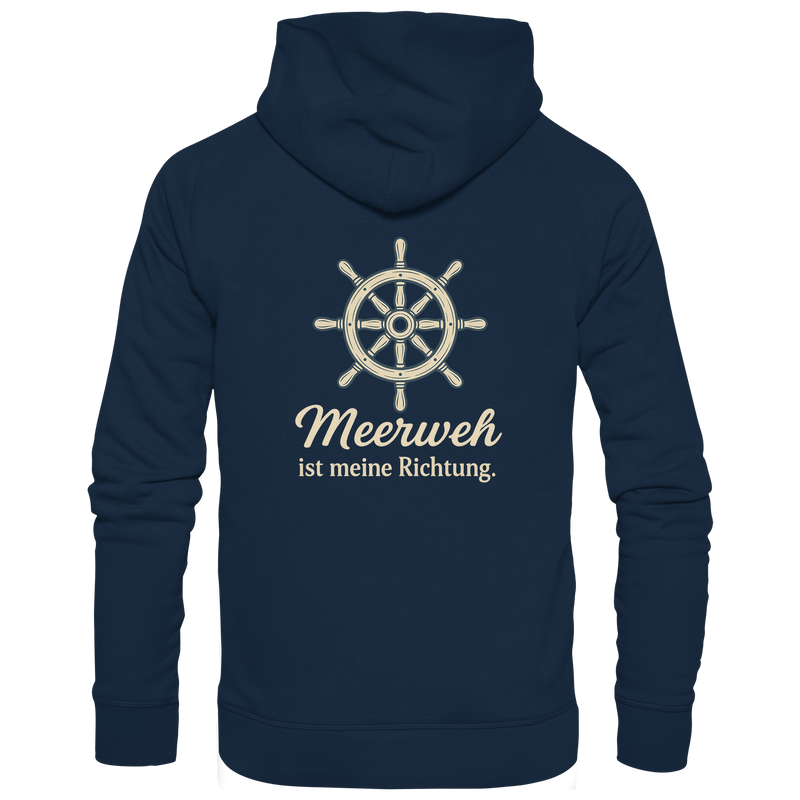 Moin Ahoi – Küstengruß Edition – Organic Fashion Hoodie