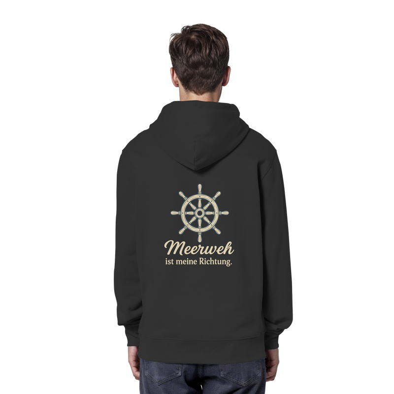 Moin Ahoi – Küstengruß Edition – Bio-Hoodie