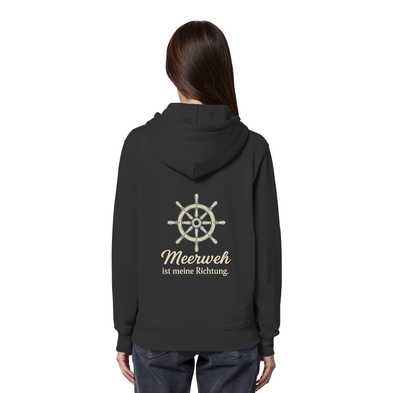 Moin Ahoi – Küstengruß Edition – Bio-Hoodie
