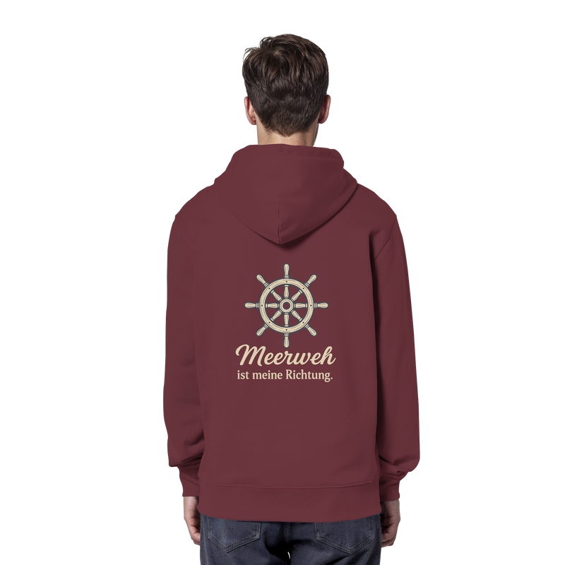 Moin Ahoi – Küstengruß Edition – Bio-Hoodie