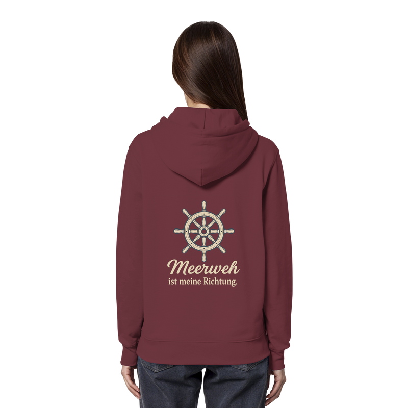 Moin Ahoi – Küstengruß Edition – Bio-Hoodie