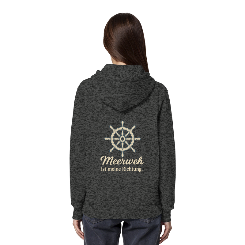 Moin Ahoi – Küstengruß Edition – Bio-Hoodie