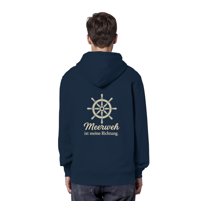 Moin Ahoi – Küstengruß Edition – Bio-Hoodie