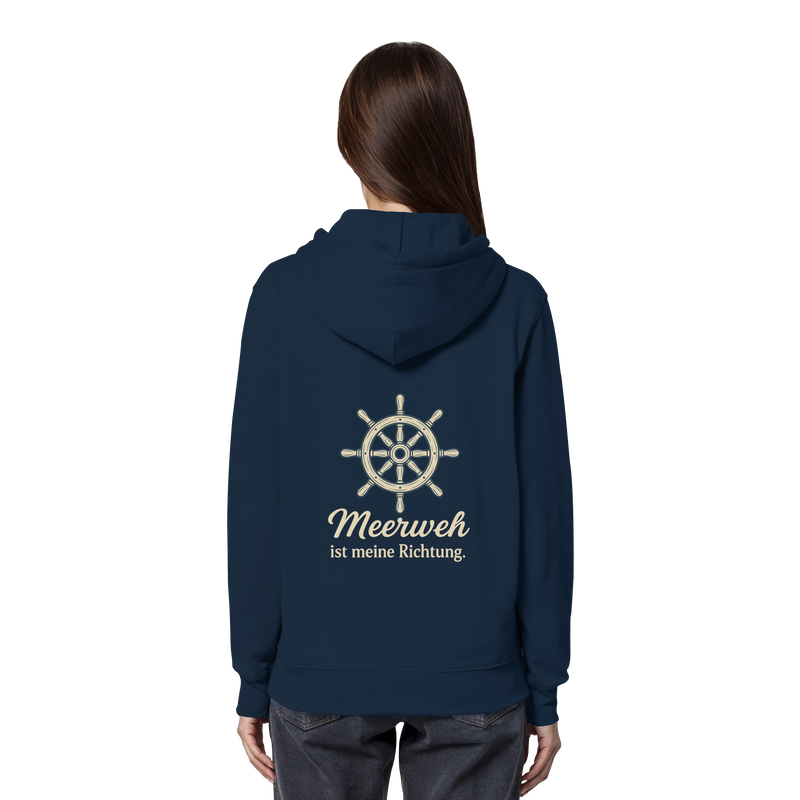 Moin Ahoi – Küstengruß Edition – Bio-Hoodie