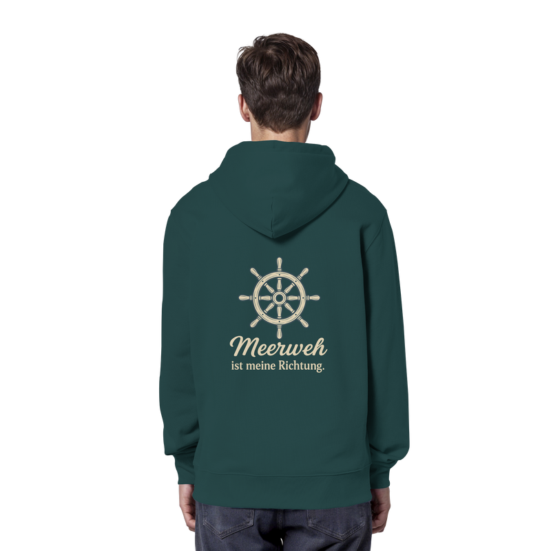 Moin Ahoi – Küstengruß Edition – Bio-Hoodie