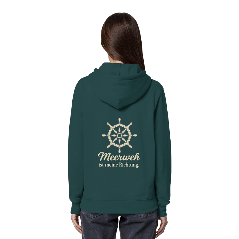 Moin Ahoi – Küstengruß Edition – Bio-Hoodie