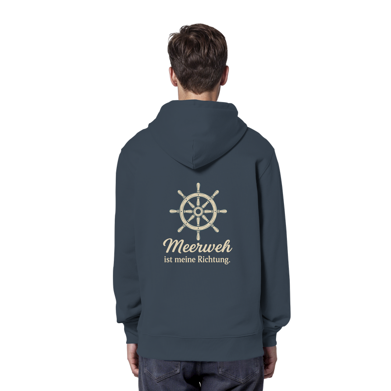 Moin Ahoi – Küstengruß Edition – Bio-Hoodie