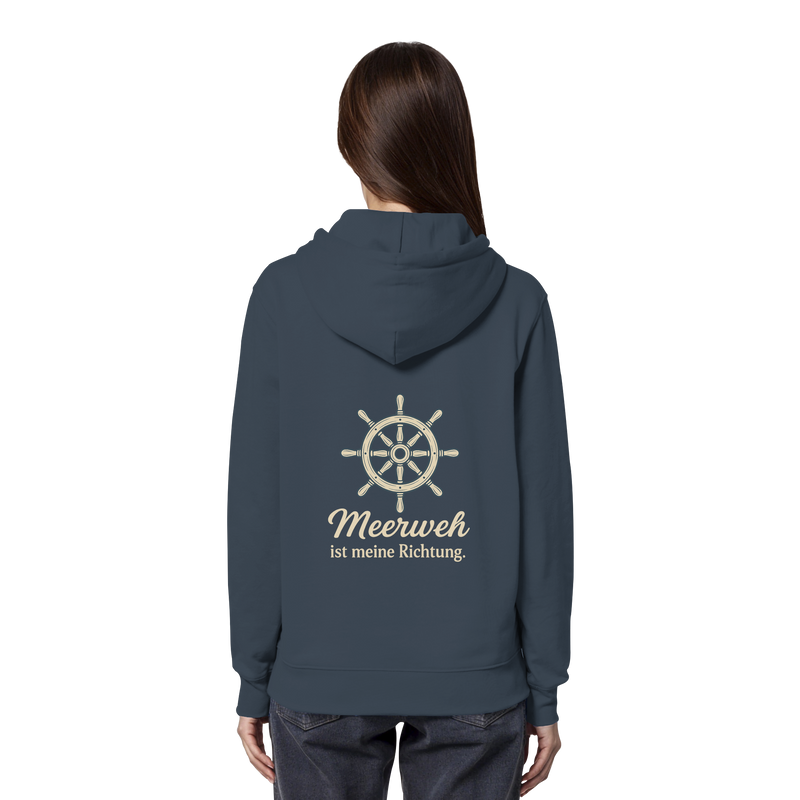Moin Ahoi – Küstengruß Edition – Bio-Hoodie