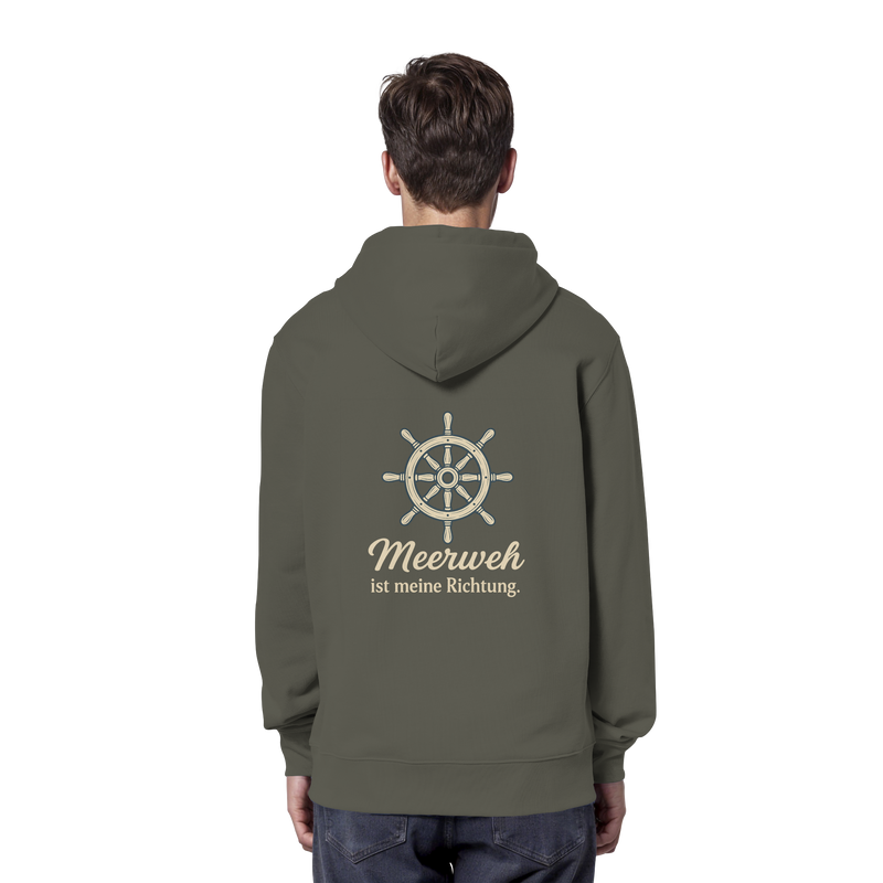 Moin Ahoi – Küstengruß Edition – Bio-Hoodie