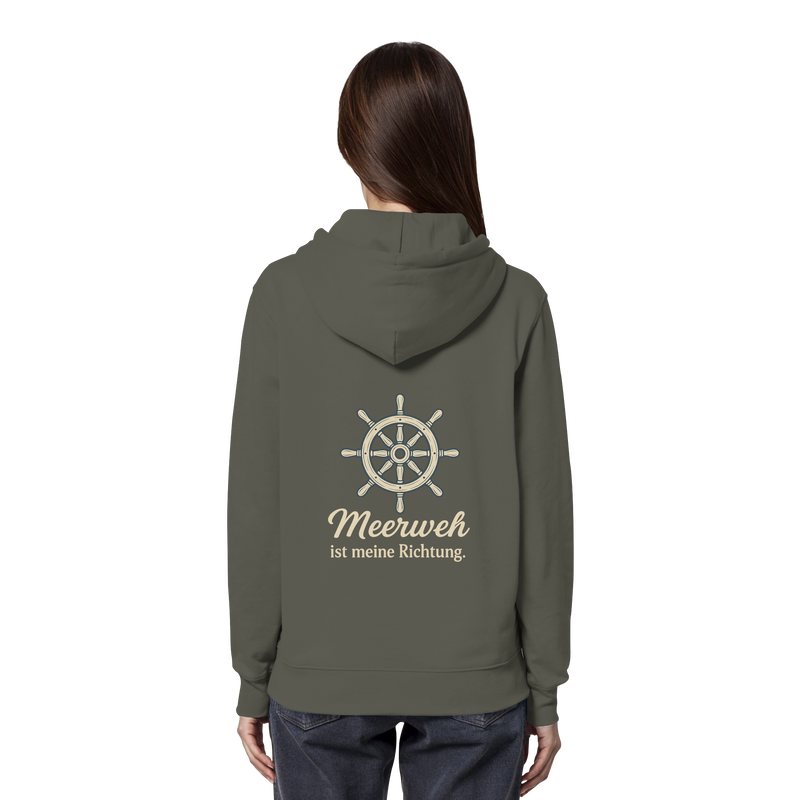 Moin Ahoi – Küstengruß Edition – Bio-Hoodie