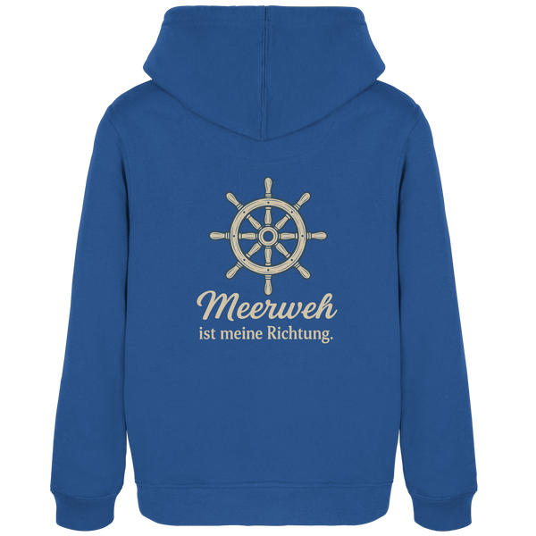 Moin Ahoi – Küstengruß Edition - Damen Bio-Hoodie B&amp;C