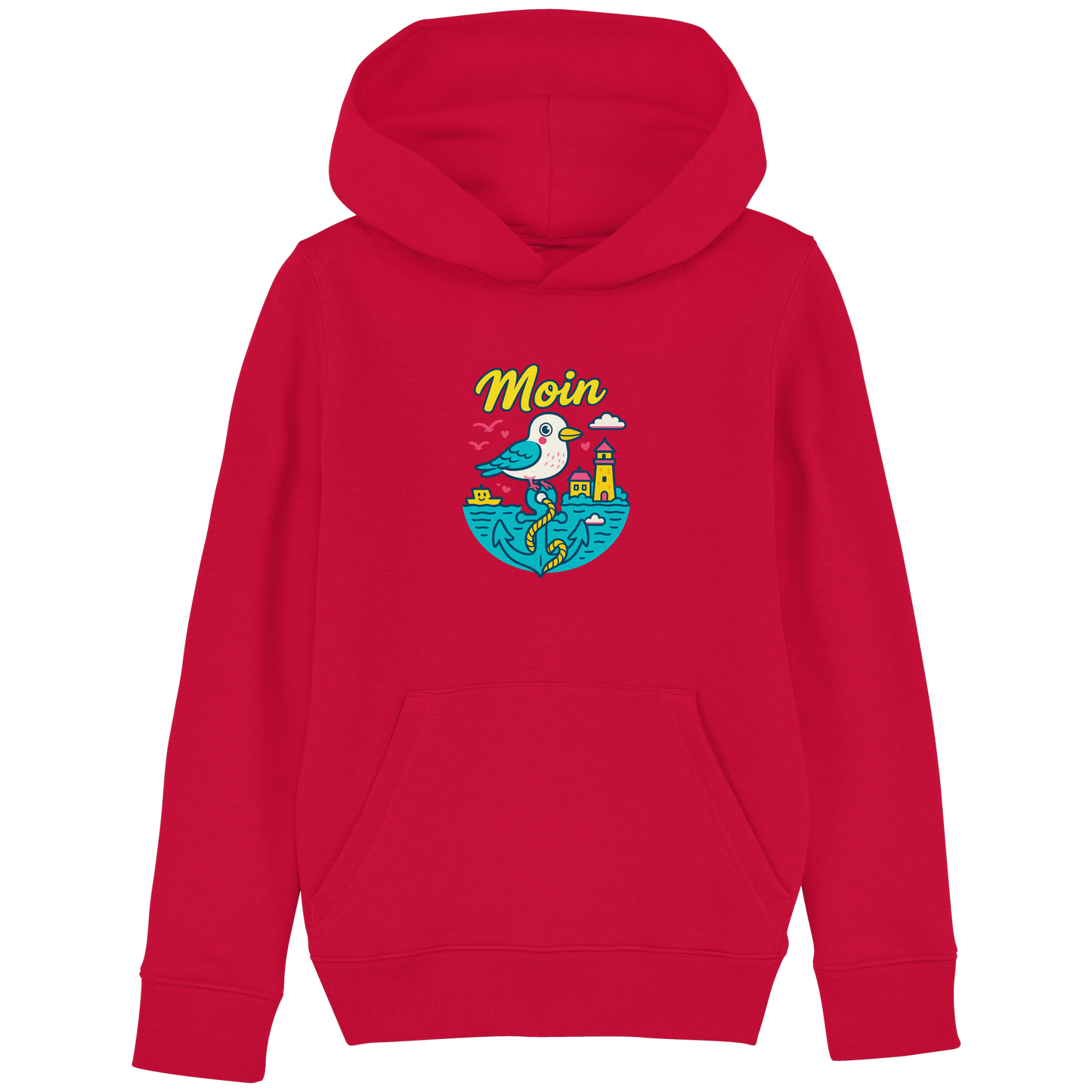 LLOOVA Kids "Moin & AHOI" - Kids Basic Hoodie