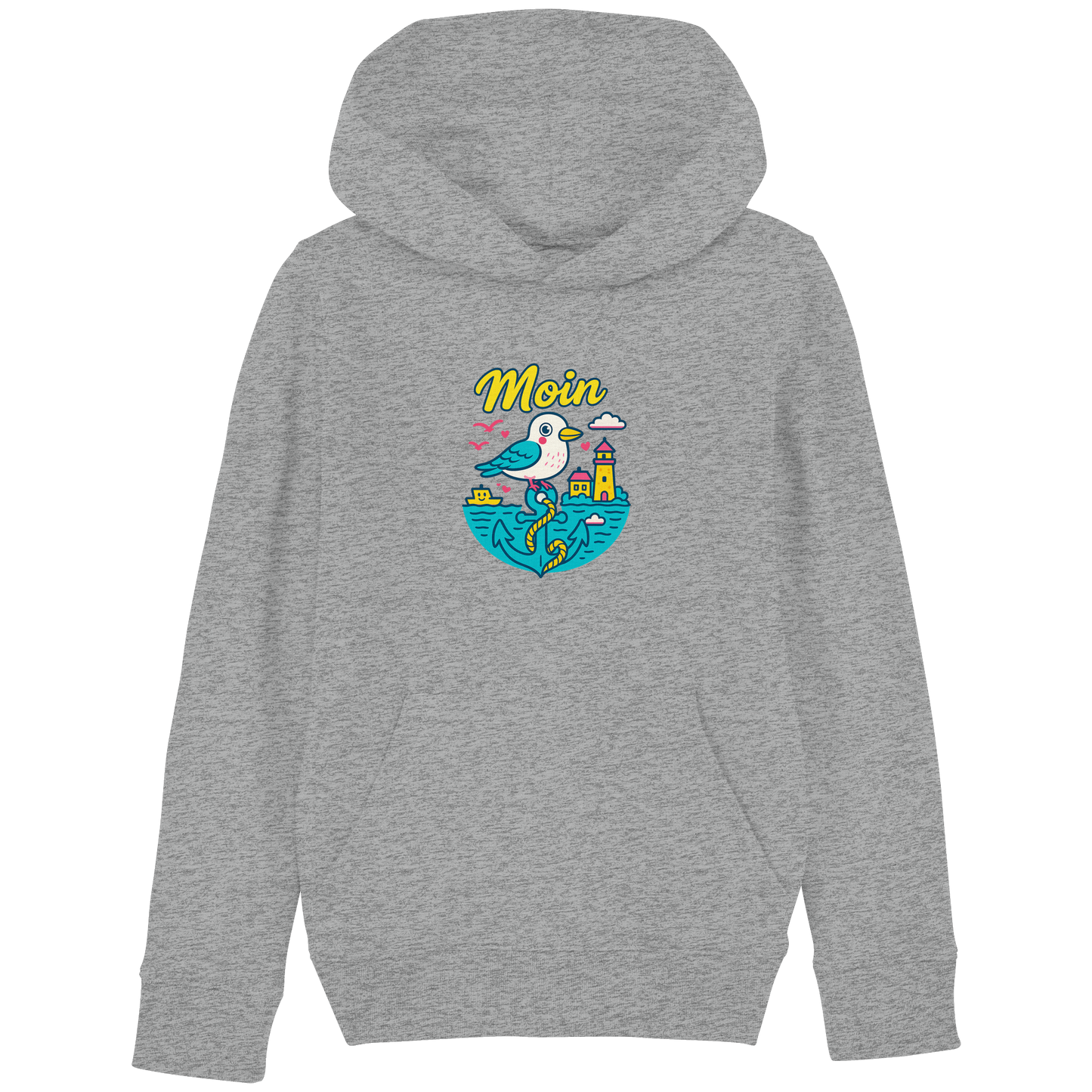 LLOOVA Kids "Moin & AHOI" - Kids Basic Hoodie