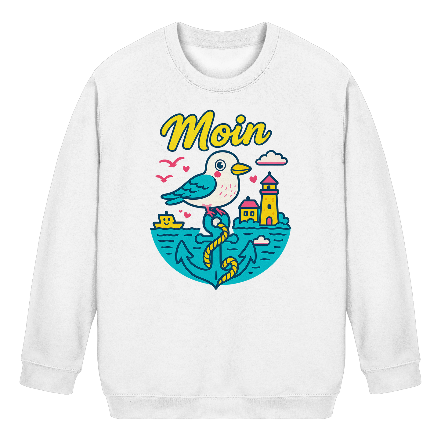 LLOOVA Kids "Moin & AHOI" - Kids Basic Sweatshirt