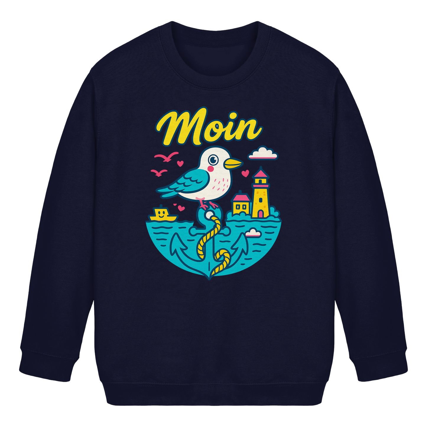 LLOOVA Kids "Moin & AHOI" - Kids Basic Sweatshirt