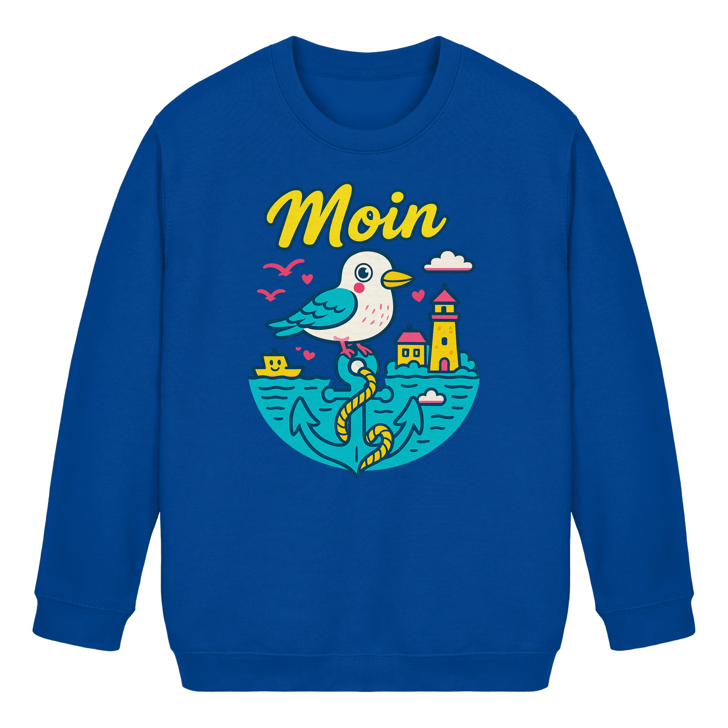LLOOVA Kids "Moin & AHOI" - Kids Basic Sweatshirt