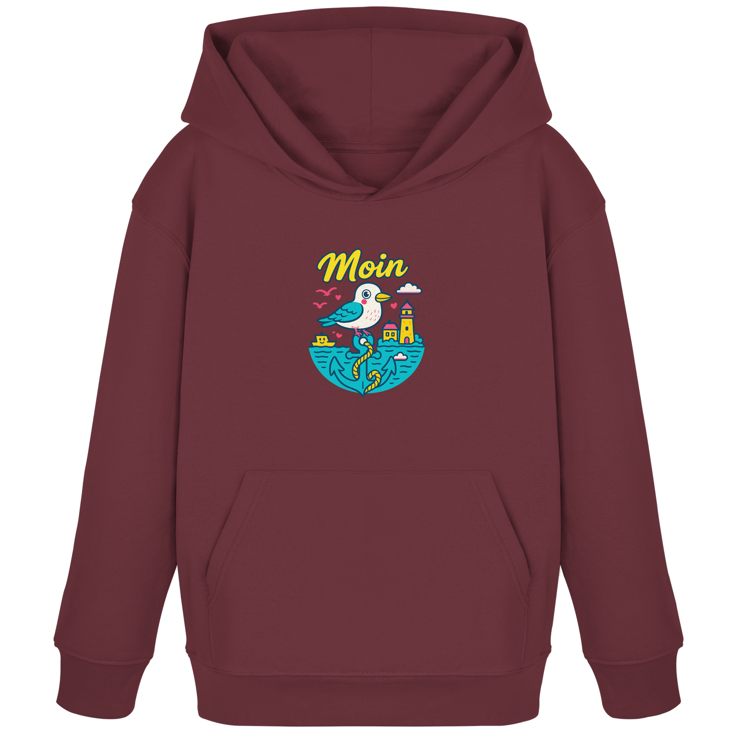 LLOOVA Kids "Moin & AHOI" - Kids Organic Hoodie