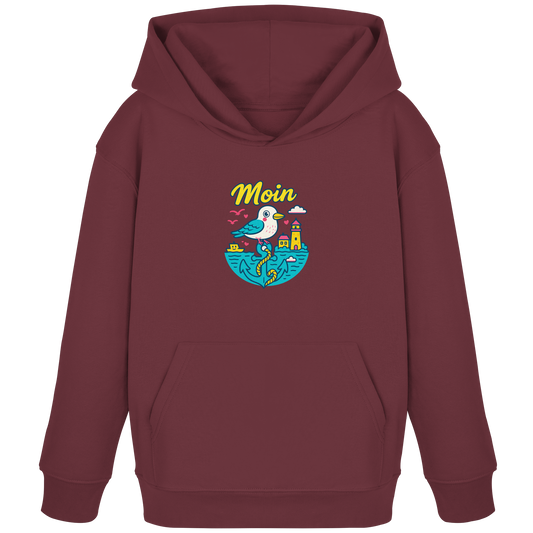 LLOOVA Kids "Moin & AHOI" - Kids Organic Hoodie